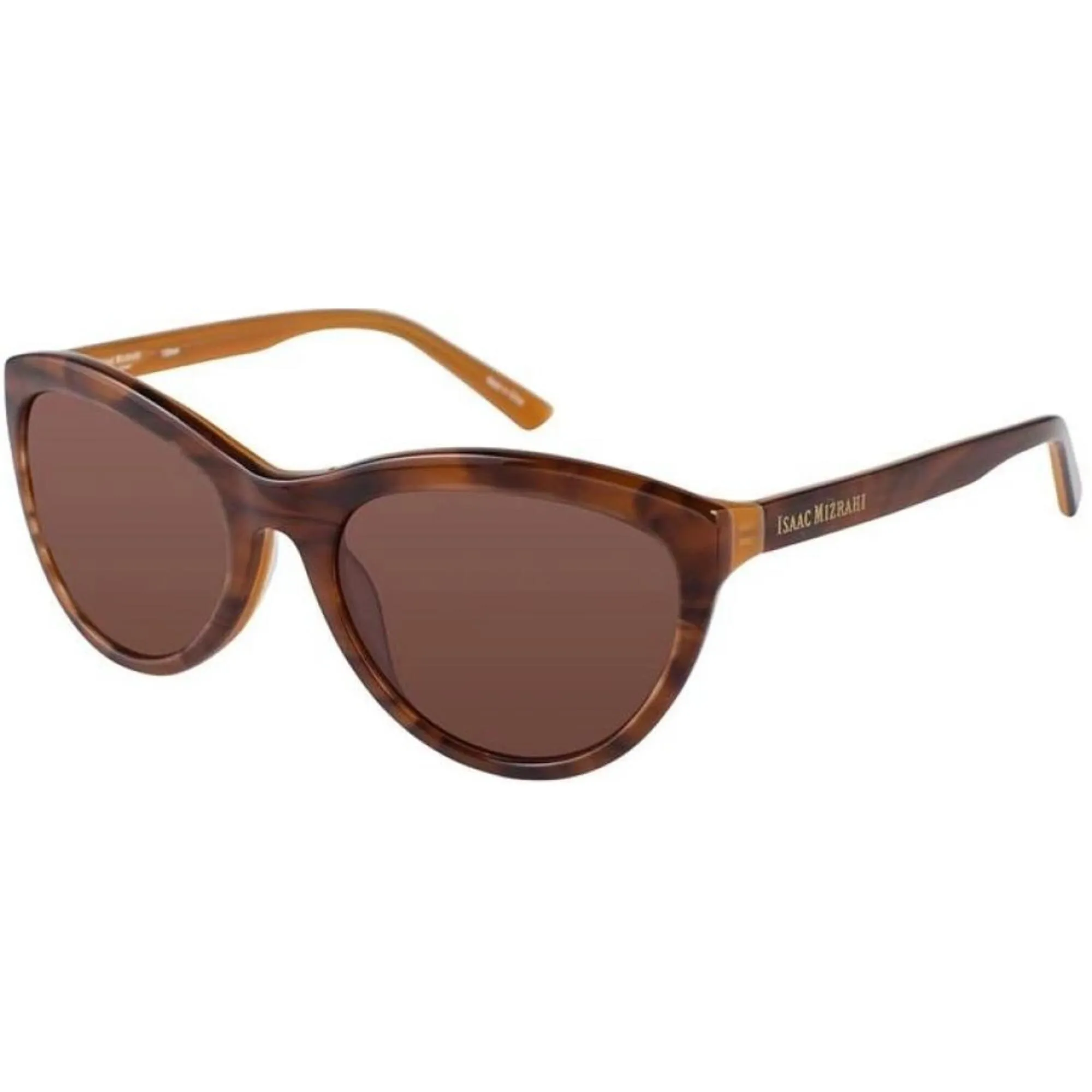 Isaac Mizrahi Women's Sunglasses - Cat Eye Frame Brown Lens | ISAAC MIZRAHI 30223 BR