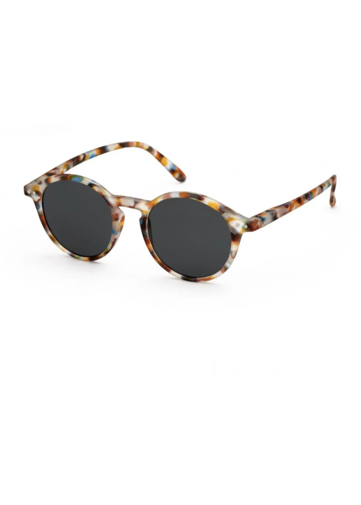 IZIPIZI Iconic Round Reading Sunglasses in Blue Tortoise