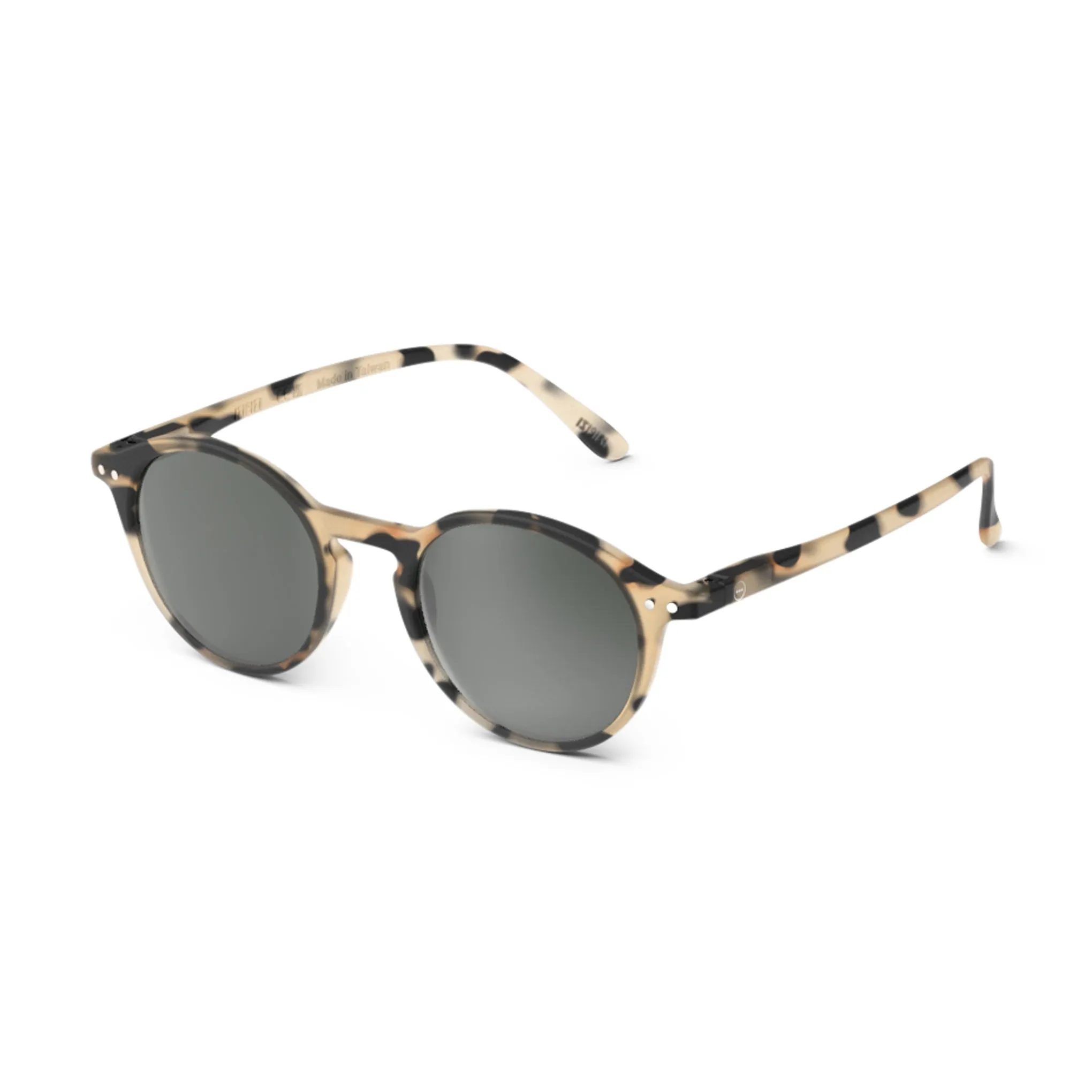 IZIPIZI Round Sunglasses #D - Light Tortoise