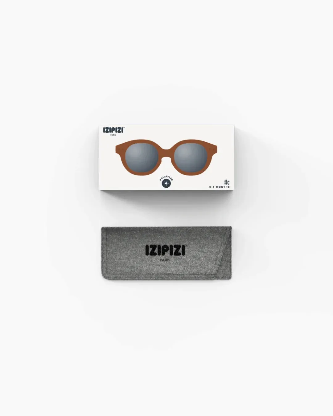 Izipizi, Sunkids (9-36 Months) 100% UV Protective Sunglasses, Chocolate