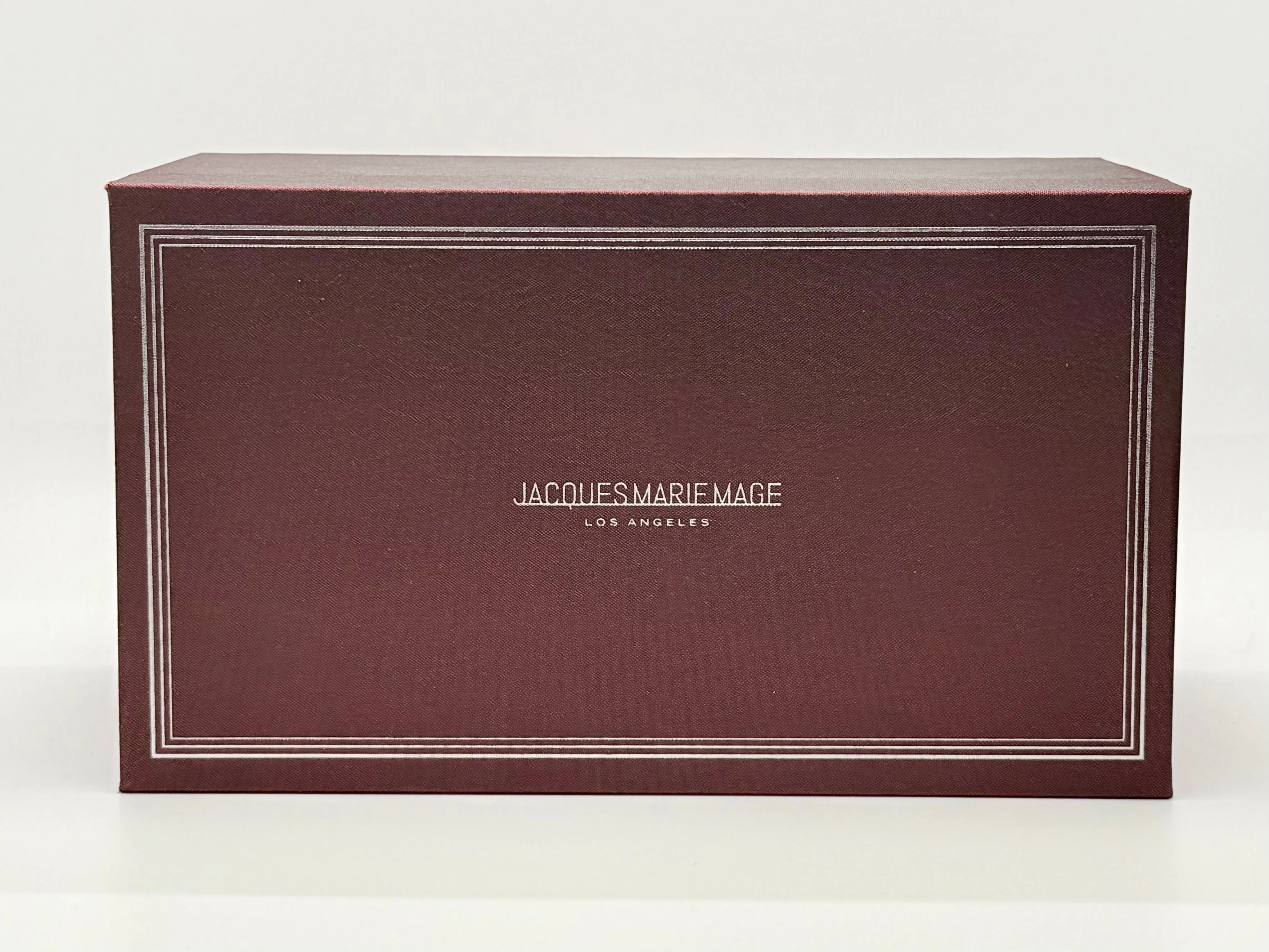 Jacques Marie Mage FELLINI in BURGUNDY-LTD. Of 400 Pieces-Full Kit-BNIB-100% Authentic