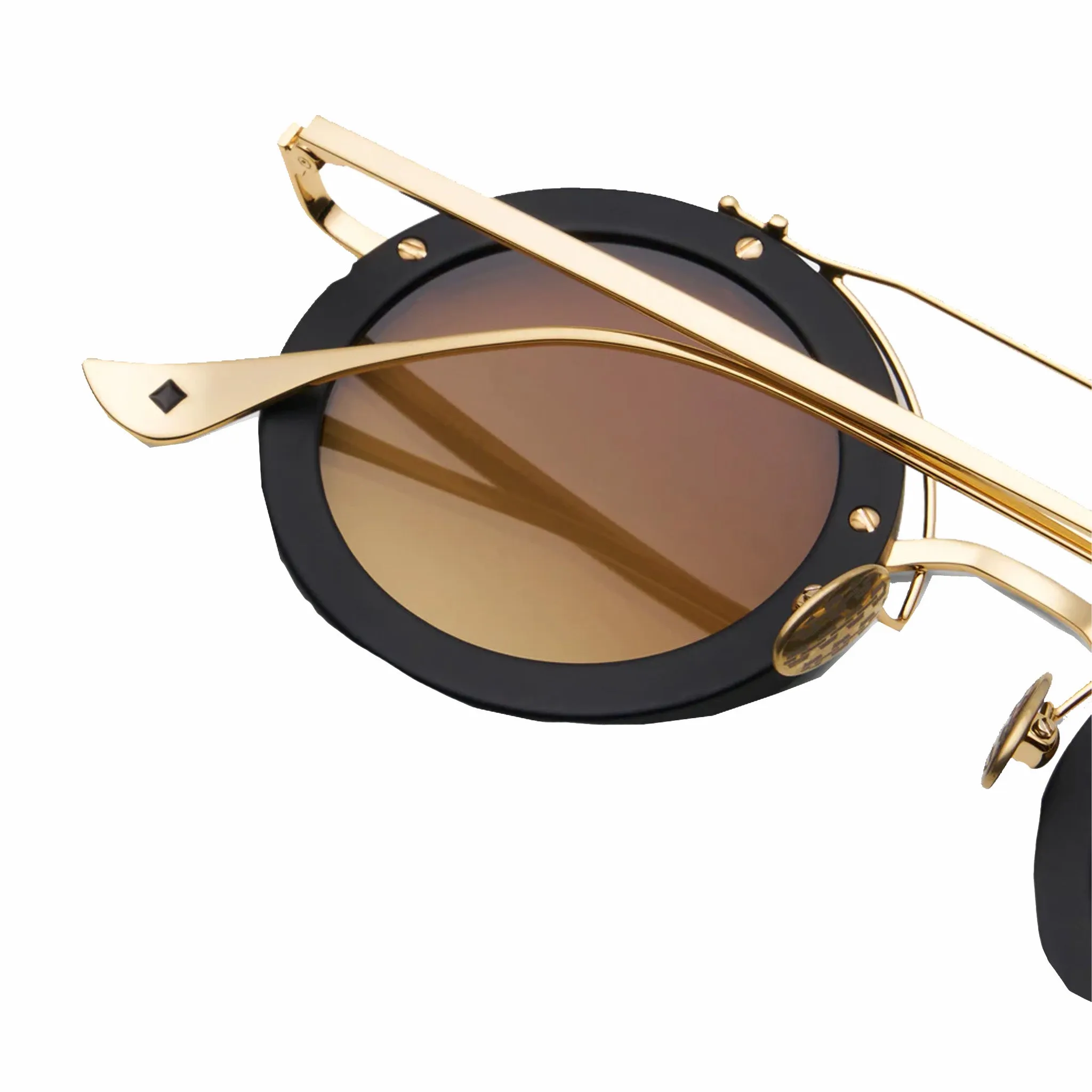 James Oro Amber "Alchemist" (Amber Tint/Black Frame)