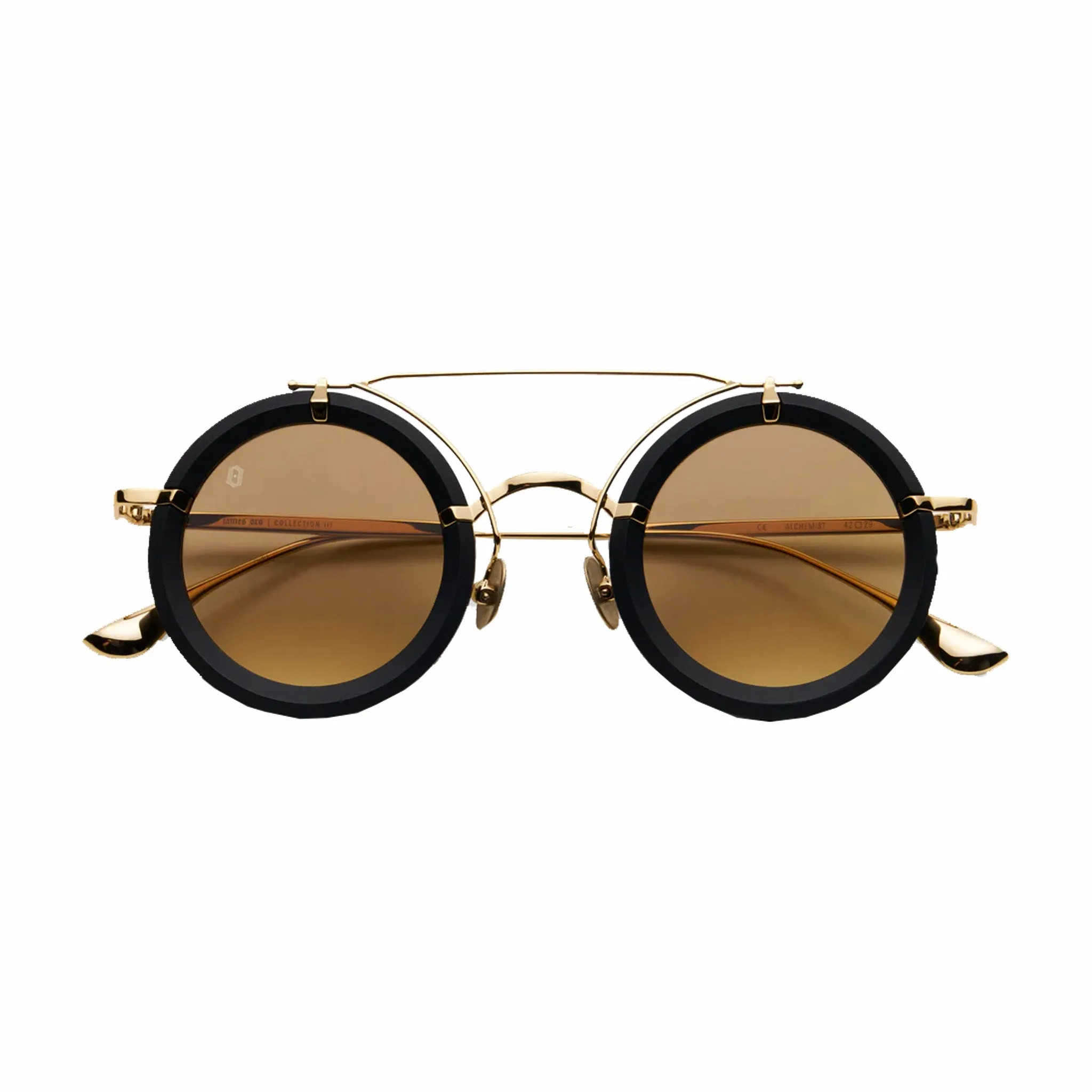 James Oro Amber "Alchemist" (Amber Tint/Black Frame)