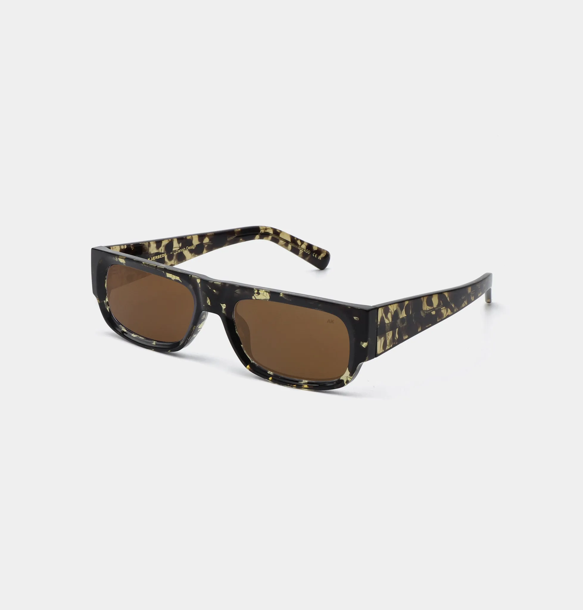 Jean Sunglasses - Black / Yellow Tortoise
