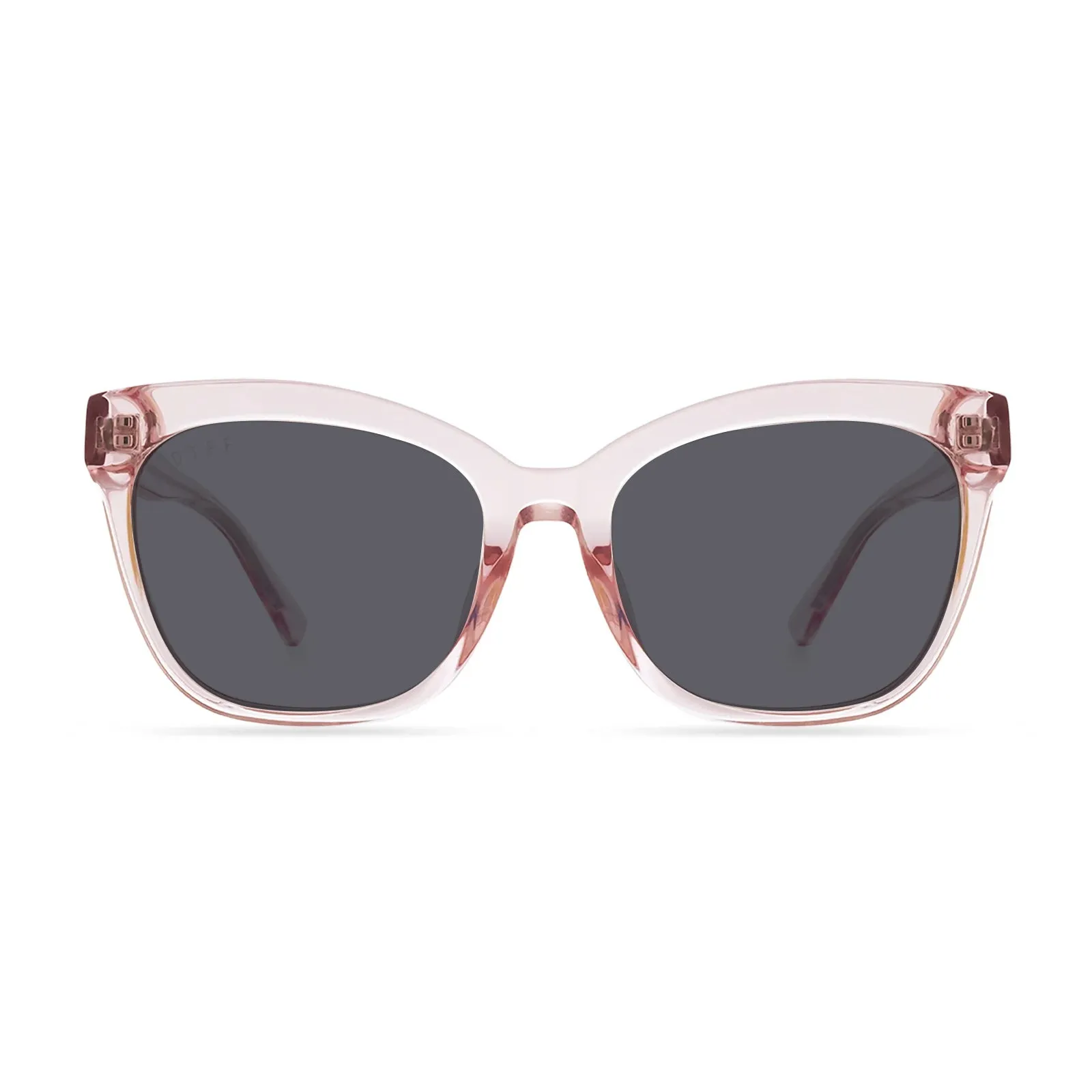 JESSIE JAMES DECKER - WINSTON   LIGHT PINK CRYSTAL   PRESCRIPTION GLASSES