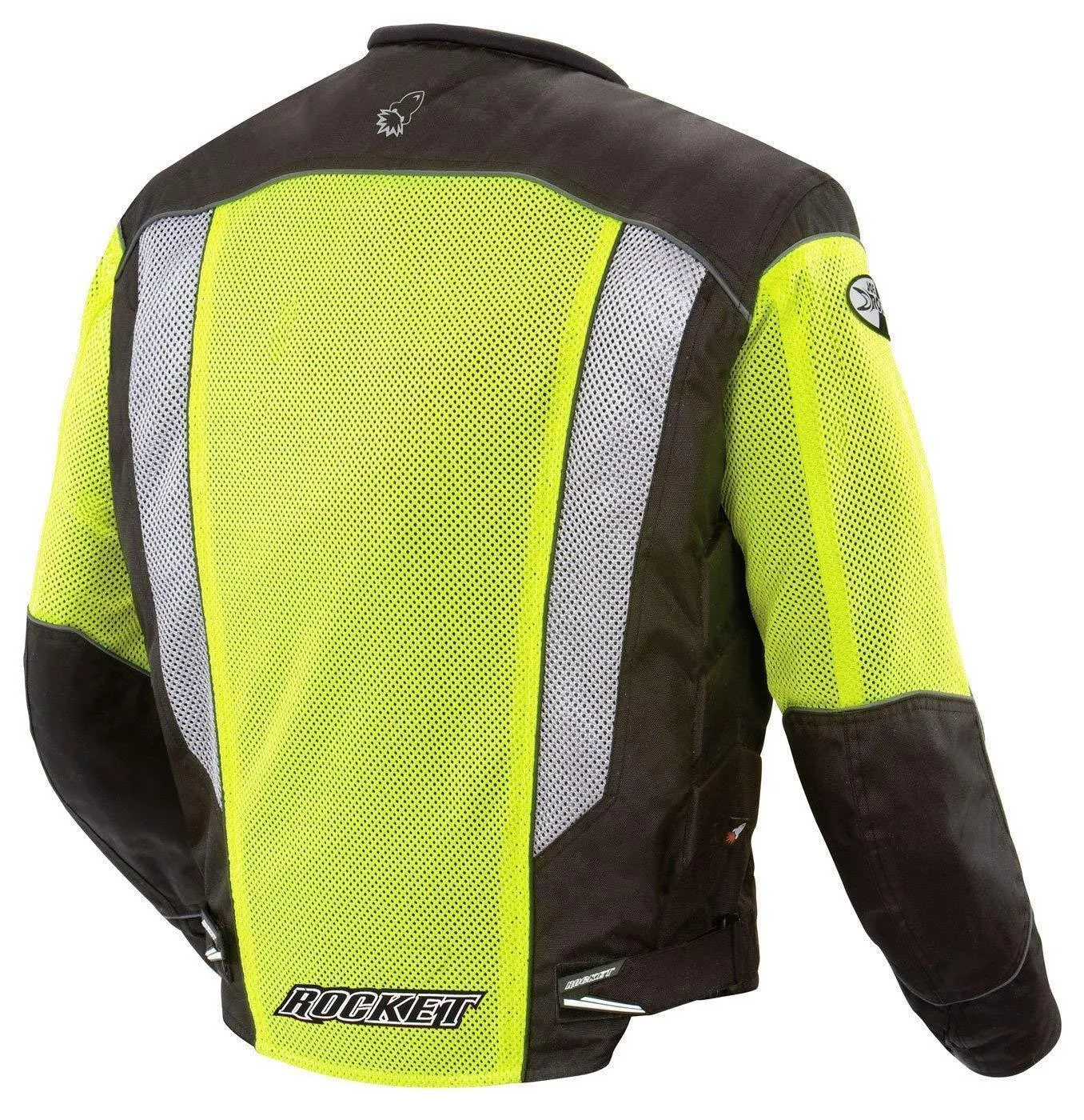 Joe Rocket 'Phoenix 5.0' Mens Neon/Black Mesh Motorcycle Jacket