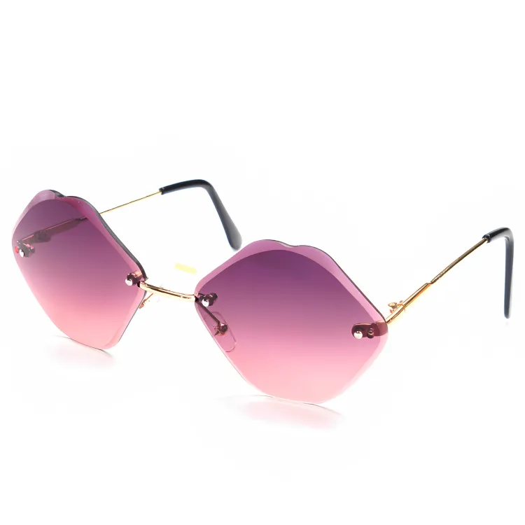 Jubleelens - Butterfly Rose Color Sunglasses - Feminine and Glamorous look with UV Protection For Woman 2303-Pink -