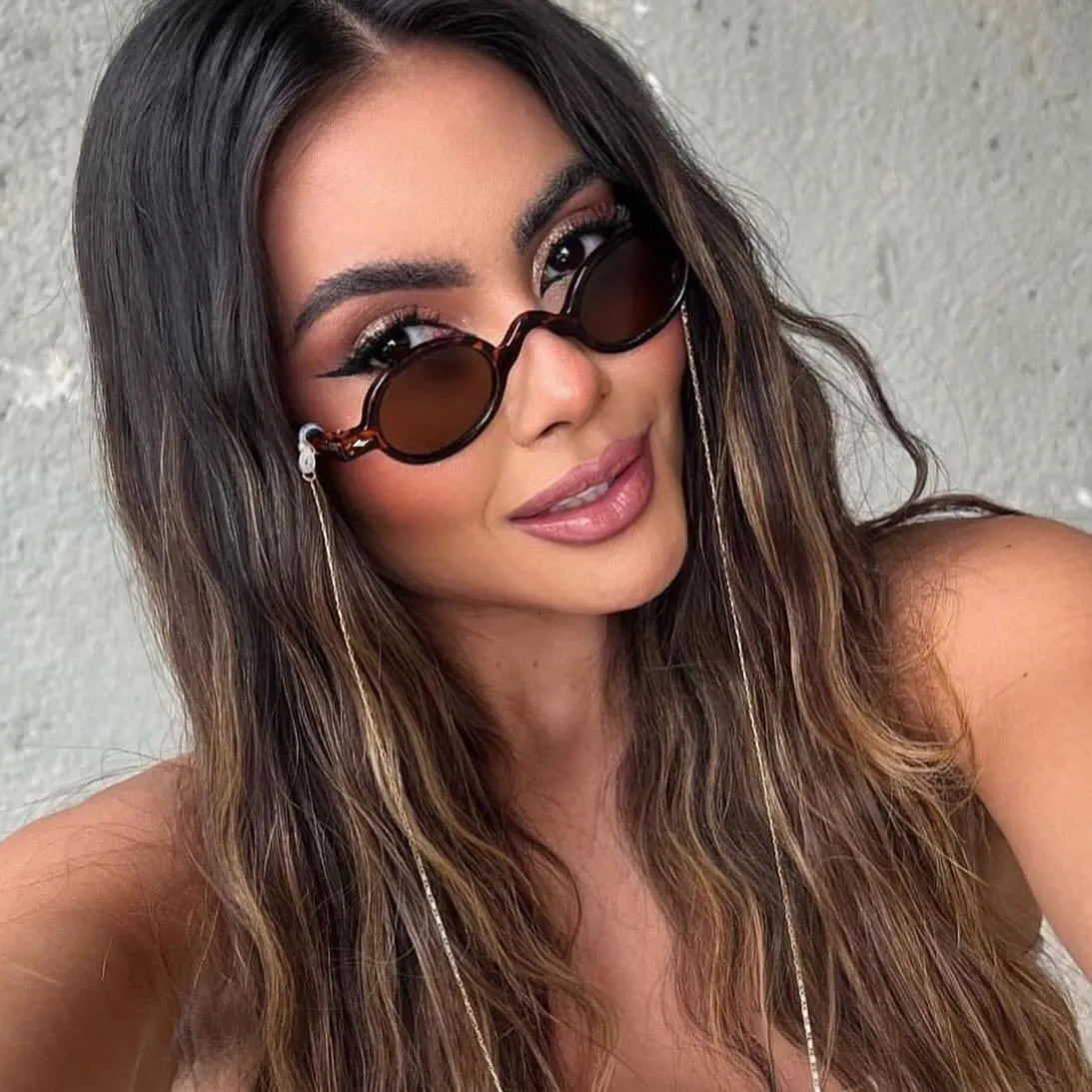 JUDOO Retro Small Round Sunglasses for Women Men Vintage Circle Glasses Costume Cosplay 90s Oval Shades UV400 Protection