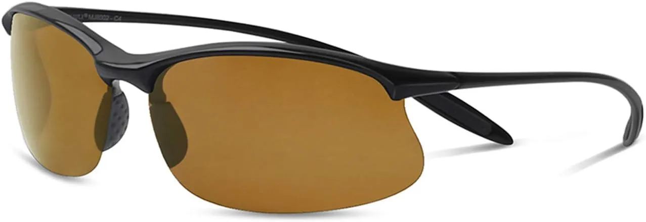 JULI Polarized Sports Sunglasses for Men Women Tr90 Unbreakable Frame for Running Fishing Baseball Driving MJ8002