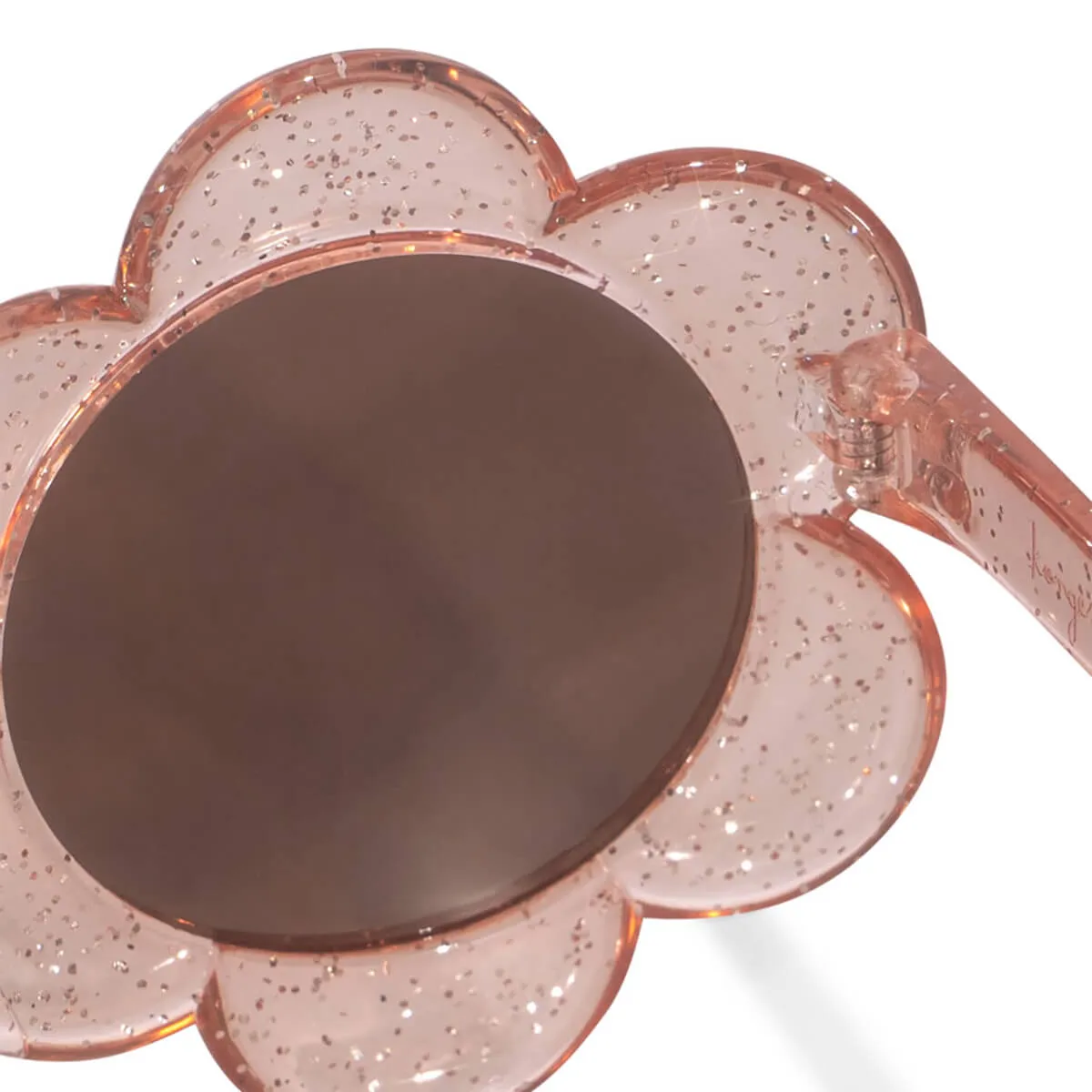 Junior Flower Sunglasses in Glitter Rose by Konges Sløjd