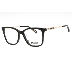 Just Cavalli Women's Eyeglasses - Black Plastic Cat Eye Full Rim Frame | VJC007 0700