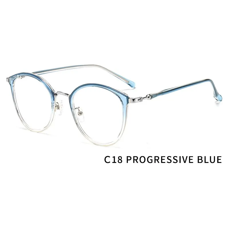 Kansept Unisex Full Rim Round Tr 90 Titanium Eyeglasses 90020