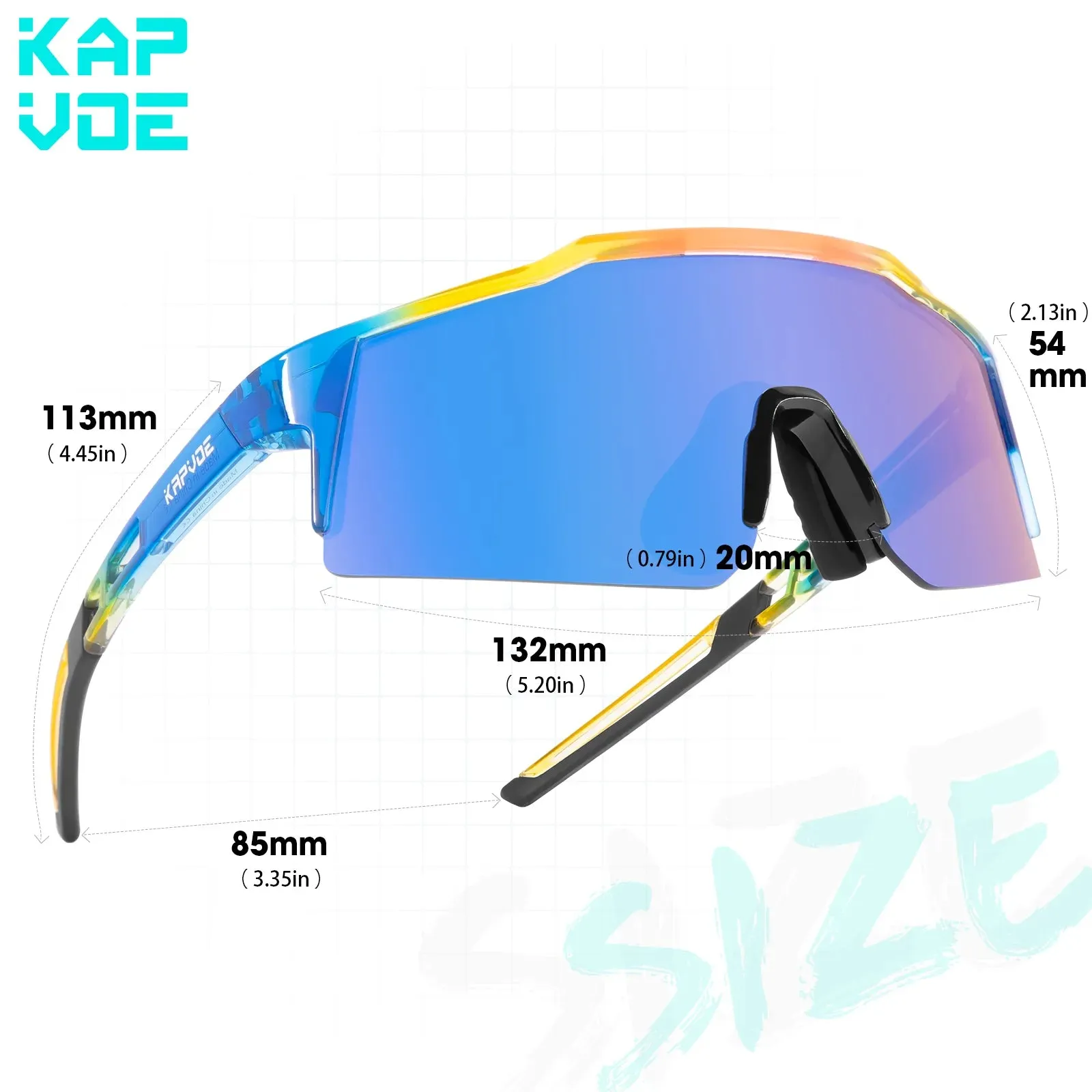 Kapvoe Teen Glasses Photochromic Sunglasses Sports Cycling Kids UV400 Boys Bike Glasses Outdoor Girl Bicycle Protection Glasses
