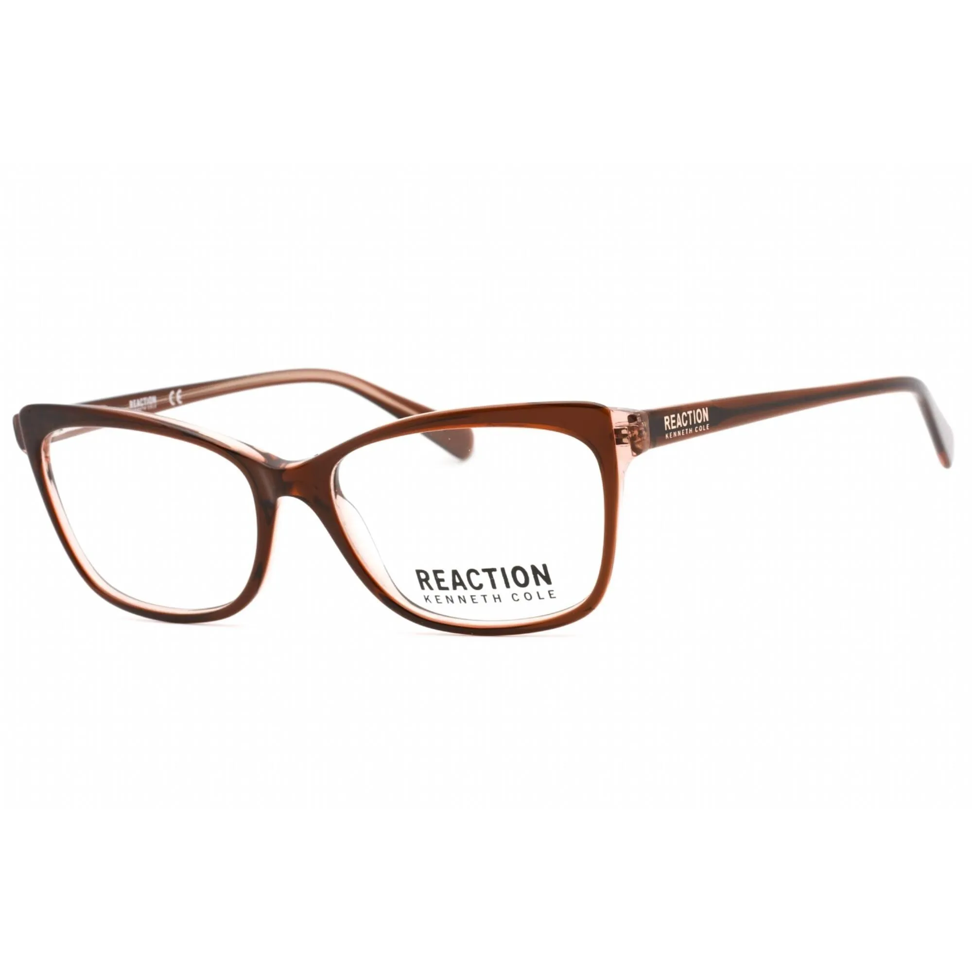 Kenneth Cole Reaction Women's Eyeglasses - Clear Demo Lens Pink Frame | KC0897 074