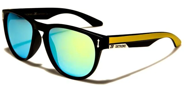Key Hole Mirrored Classic Sunglasses for Men