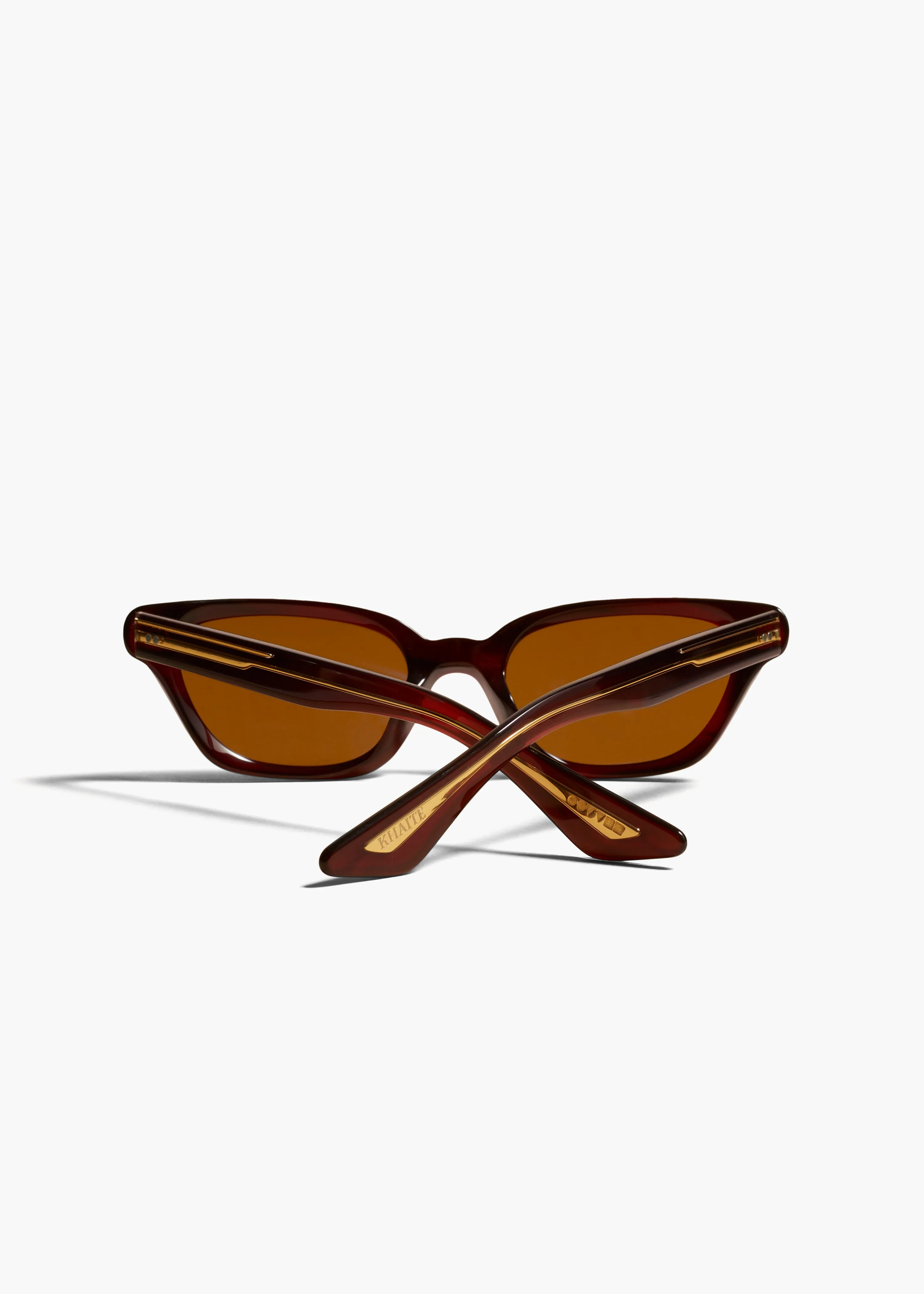 KHAITE x Oliver Peoples 1983C in Bordeaux Bark