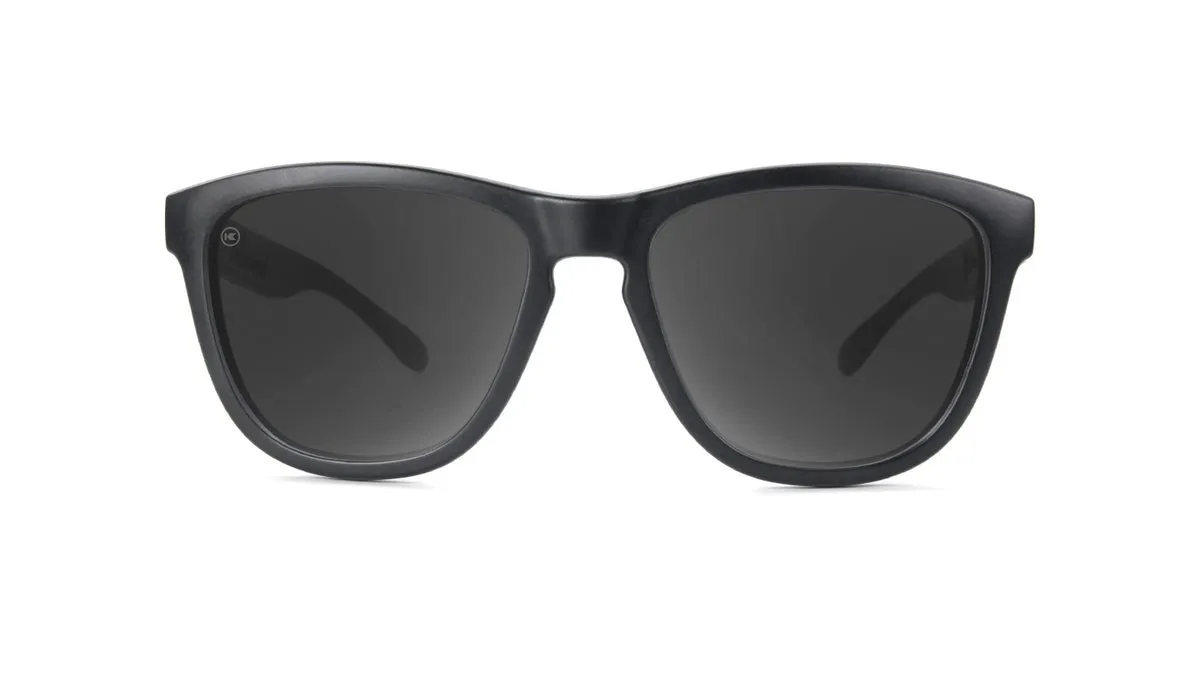 Kids Premiums Black On Black Polarized Sunglasses