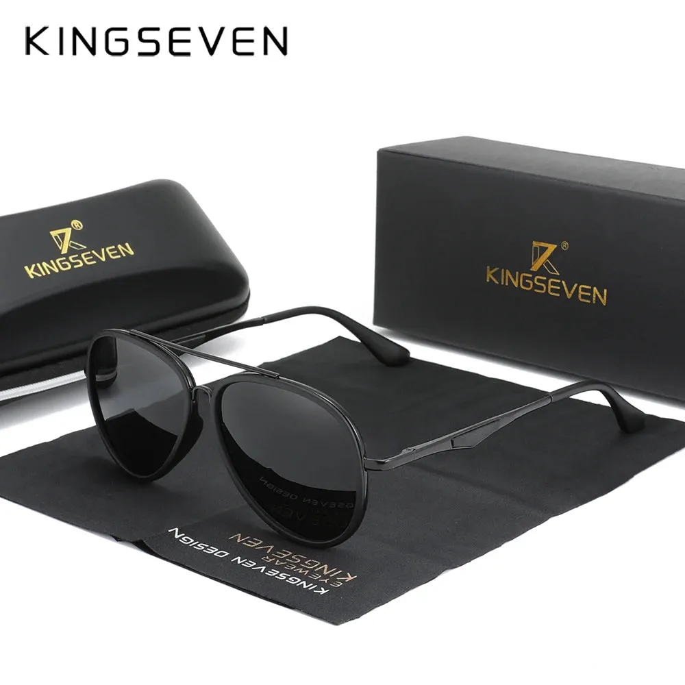 KINGSEVEN Classic Pilot UV Blocking  Polarized  Driving Sunglasses