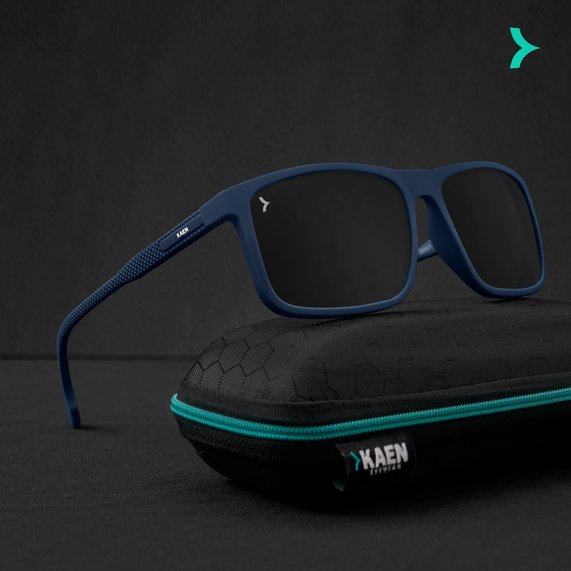 Kole Navy Power Sunglasses