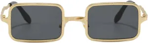 laureles Vintage Fashion Small Cat Eye Sun Glasses Women Black Grey Metal Frame Sunglasses Men Shades Female