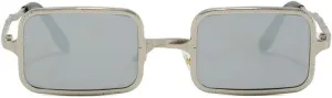laureles Vintage Fashion Small Cat Eye Sun Glasses Women Black Grey Metal Frame Sunglasses Men Shades Female