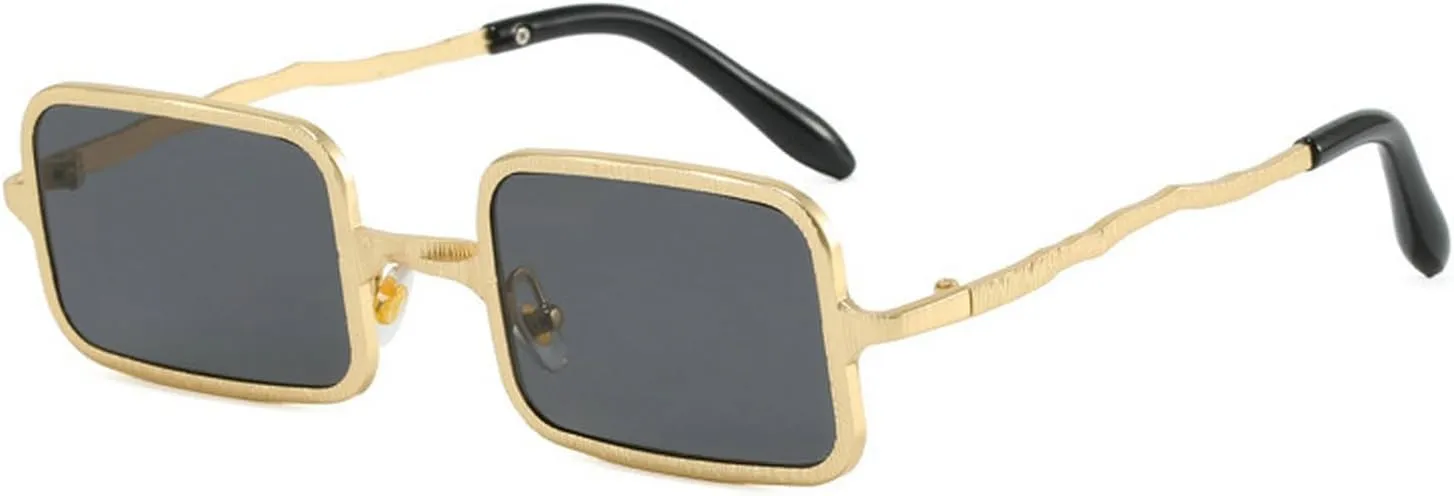 laureles Vintage Fashion Small Cat Eye Sun Glasses Women Black Grey Metal Frame Sunglasses Men Shades Female