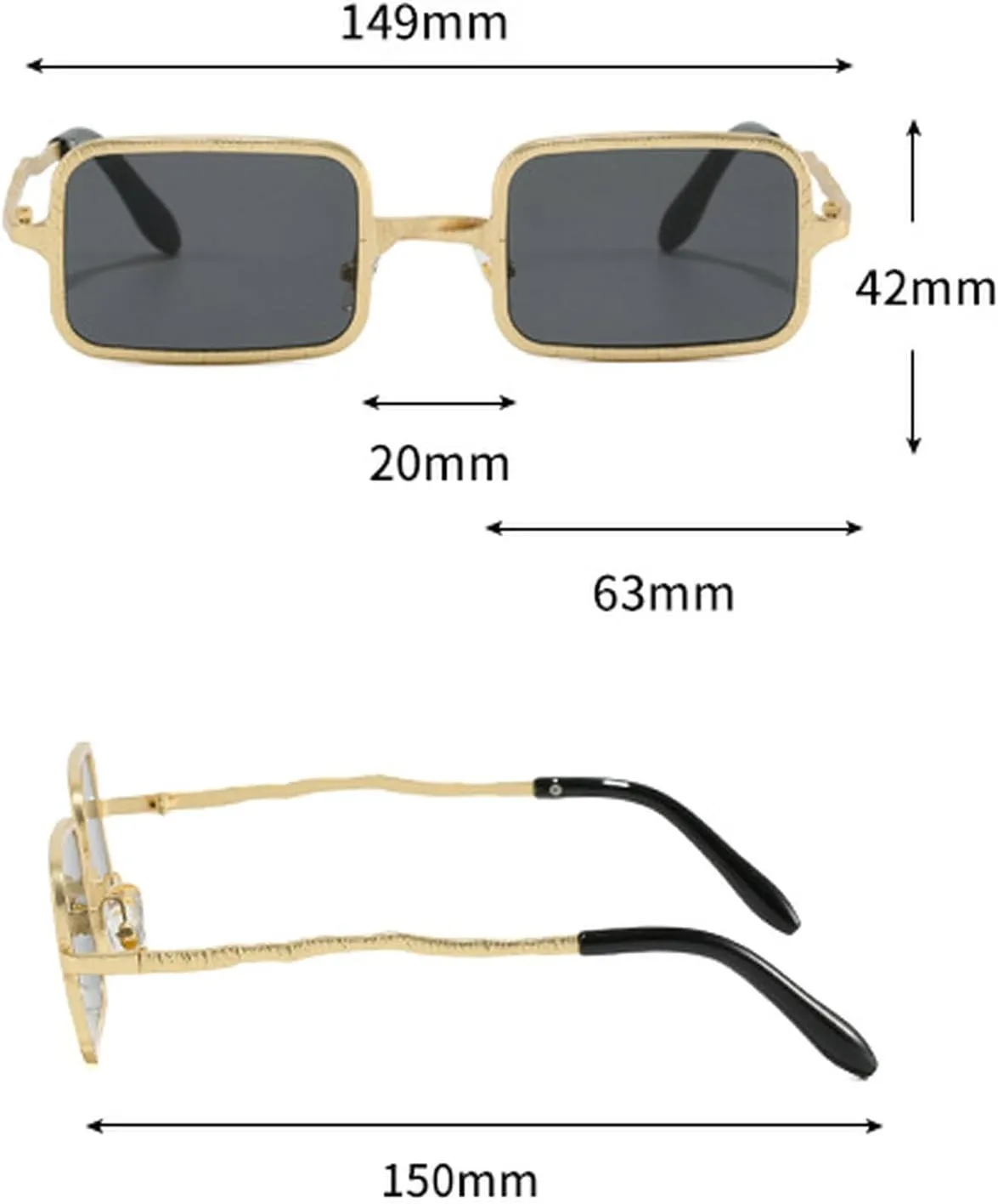 laureles Vintage Fashion Small Cat Eye Sun Glasses Women Black Grey Metal Frame Sunglasses Men Shades Female