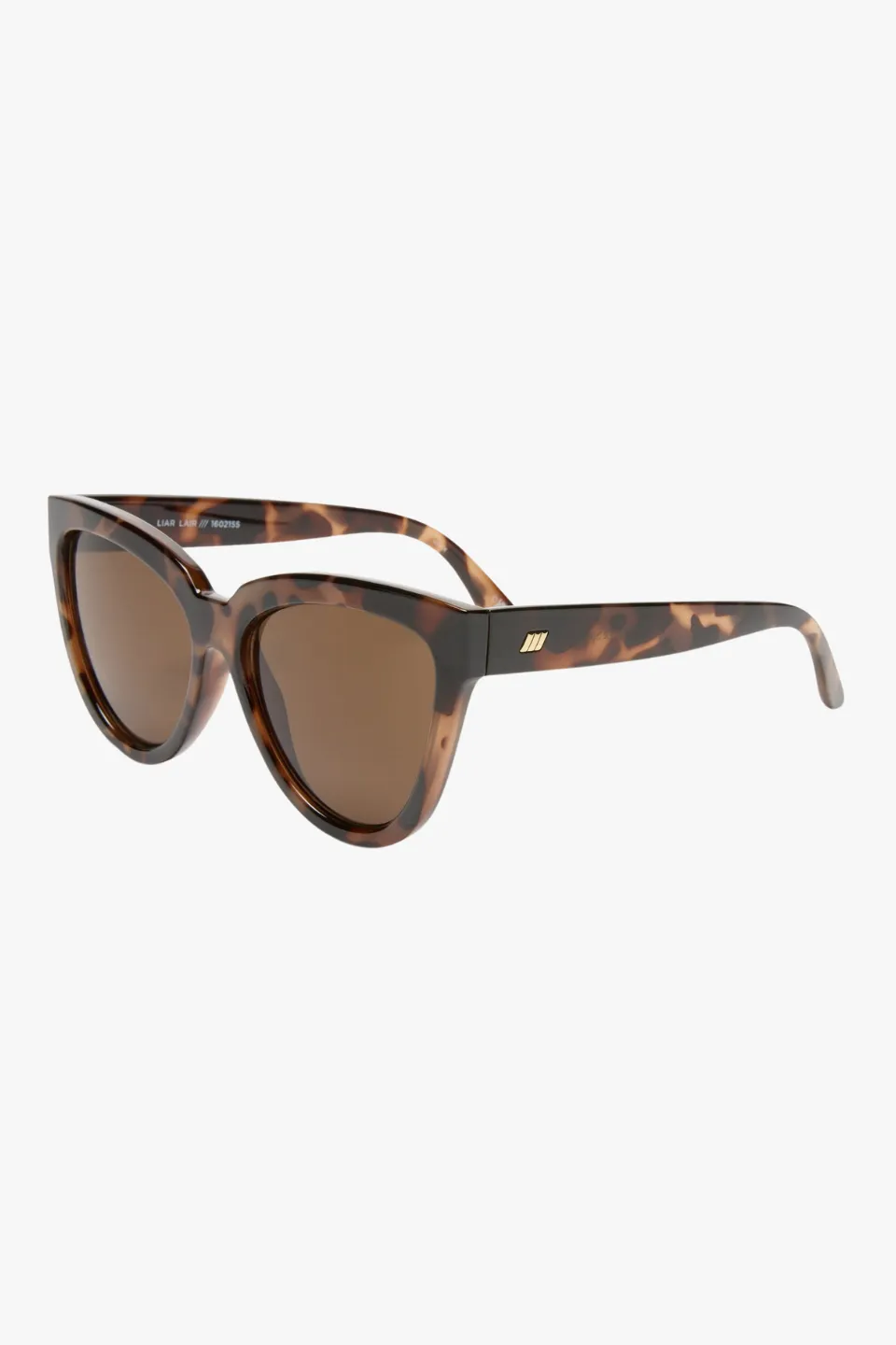 Liar Liar Oversized Catseye Tort Brown Lens Sunglasses