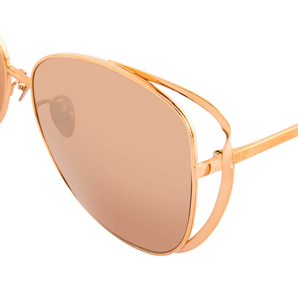 Linda Farrow 661 C3 Cat Eye Sunglasses