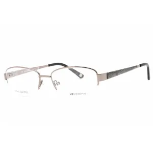 Liz Claiborne Women's Eyeglasses - Ruthenium Metal Oval Shape Frame | L 611 01C5 00