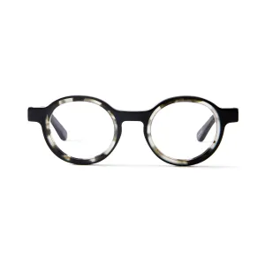 Loïs Blue Light Black & Grey Marble