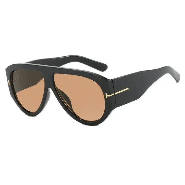 Luxury Pilot Oversized Sunglasses