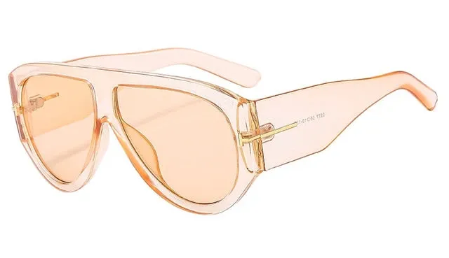 Luxury Pilot Oversized Sunglasses
