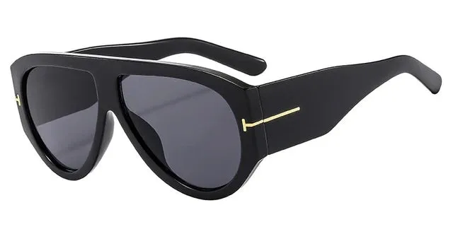 Luxury Pilot Oversized Sunglasses