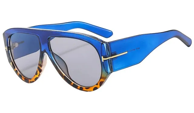 Luxury Pilot Oversized Sunglasses