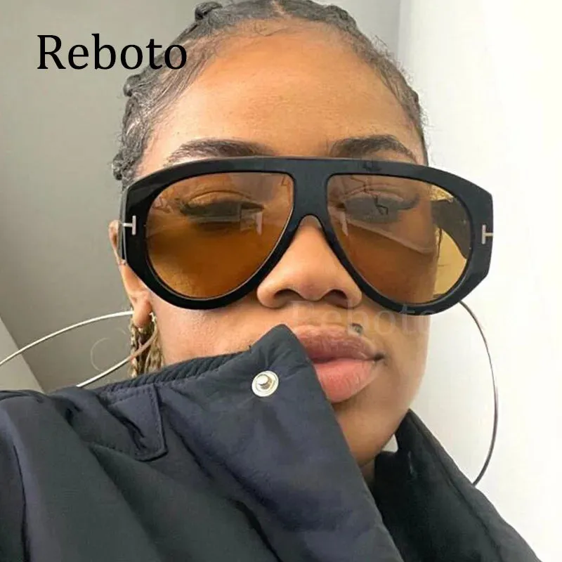 Luxury Pilot Oversized Sunglasses