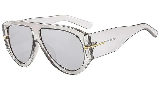 Luxury Pilot Oversized Sunglasses