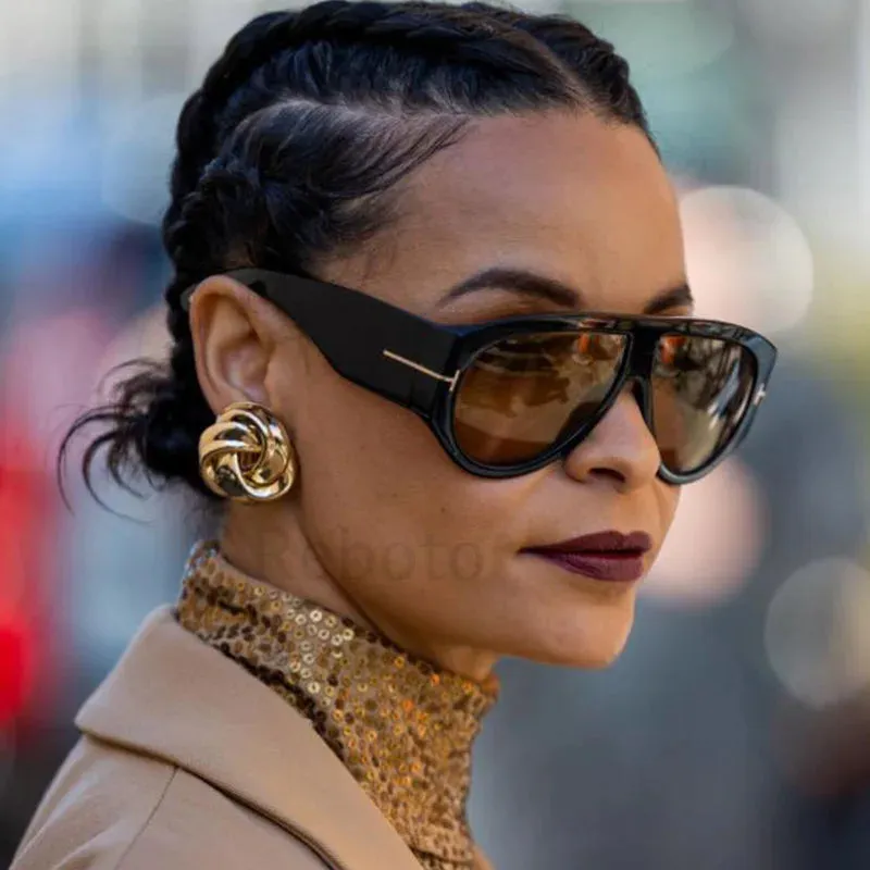 Luxury Pilot Oversized Sunglasses
