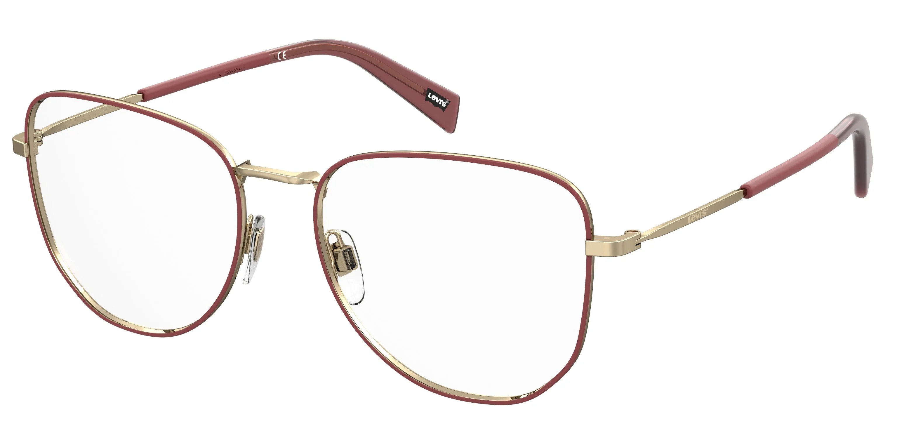 LV 1043 GOLD BURGUNDY 55