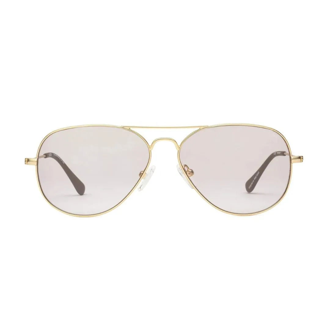 Mabuhay Reading Glasses (Matte Gold Charcoal)