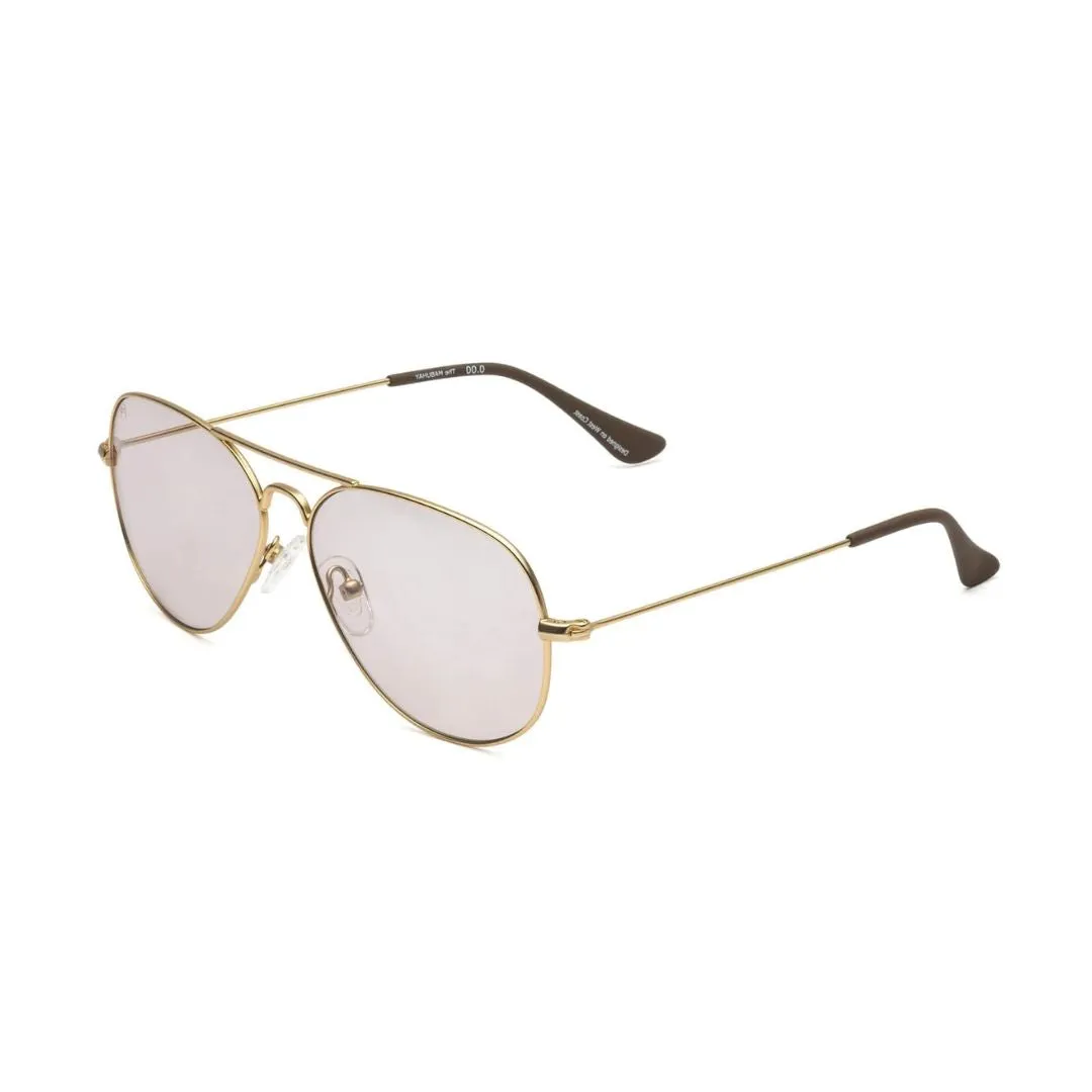 Mabuhay Reading Glasses (Matte Gold Charcoal)