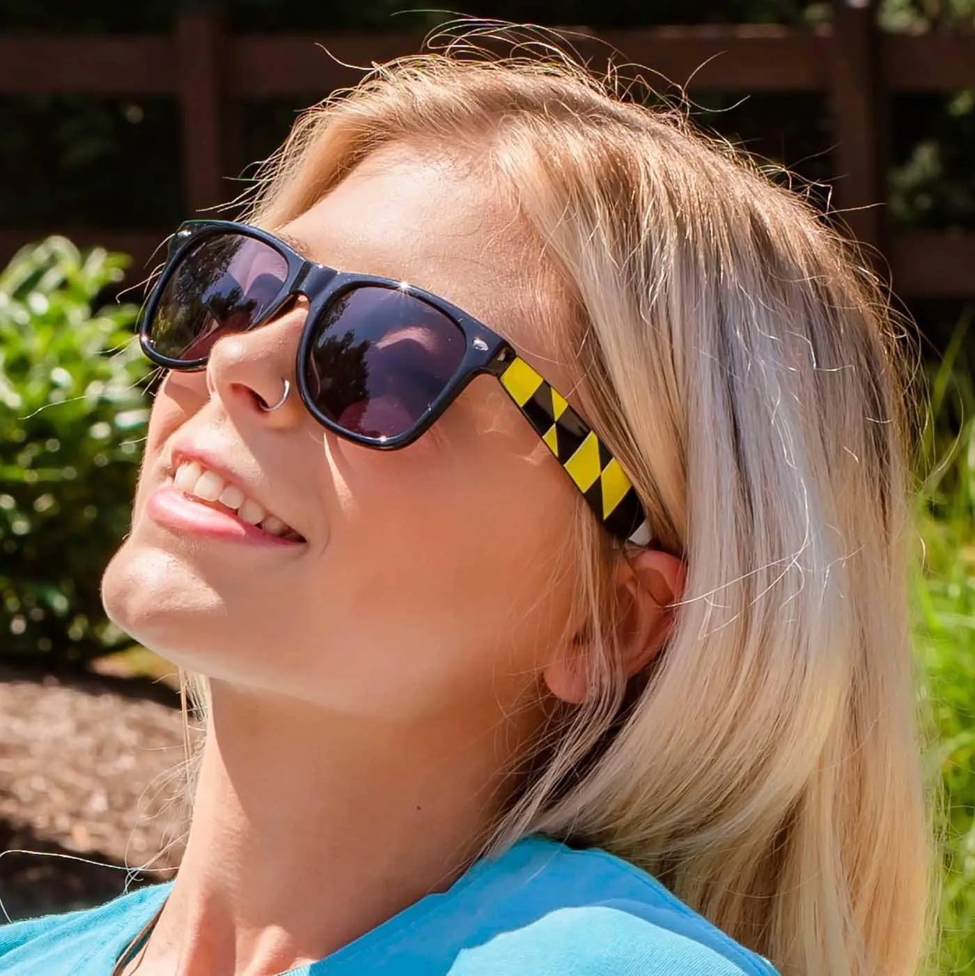 Maryland Flag Stretch Sides (Black) / Shades