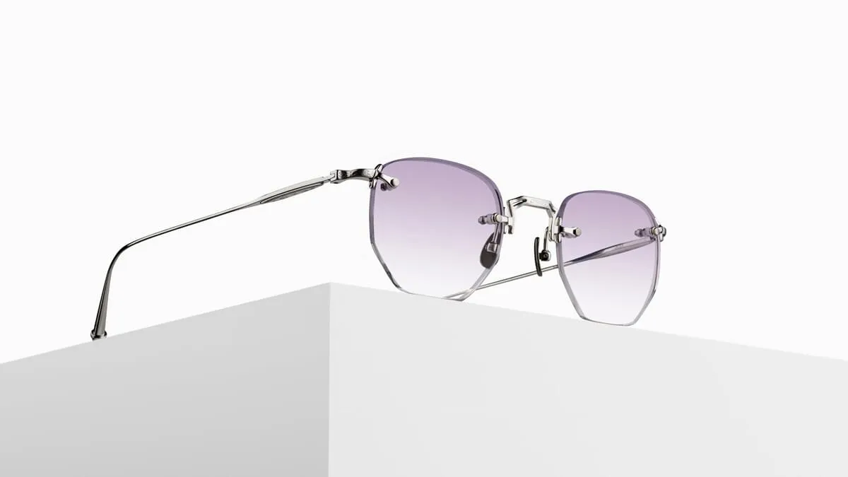 Matsuda Sun M3104-A PW3 with Geometric Cafe Violet Gradient