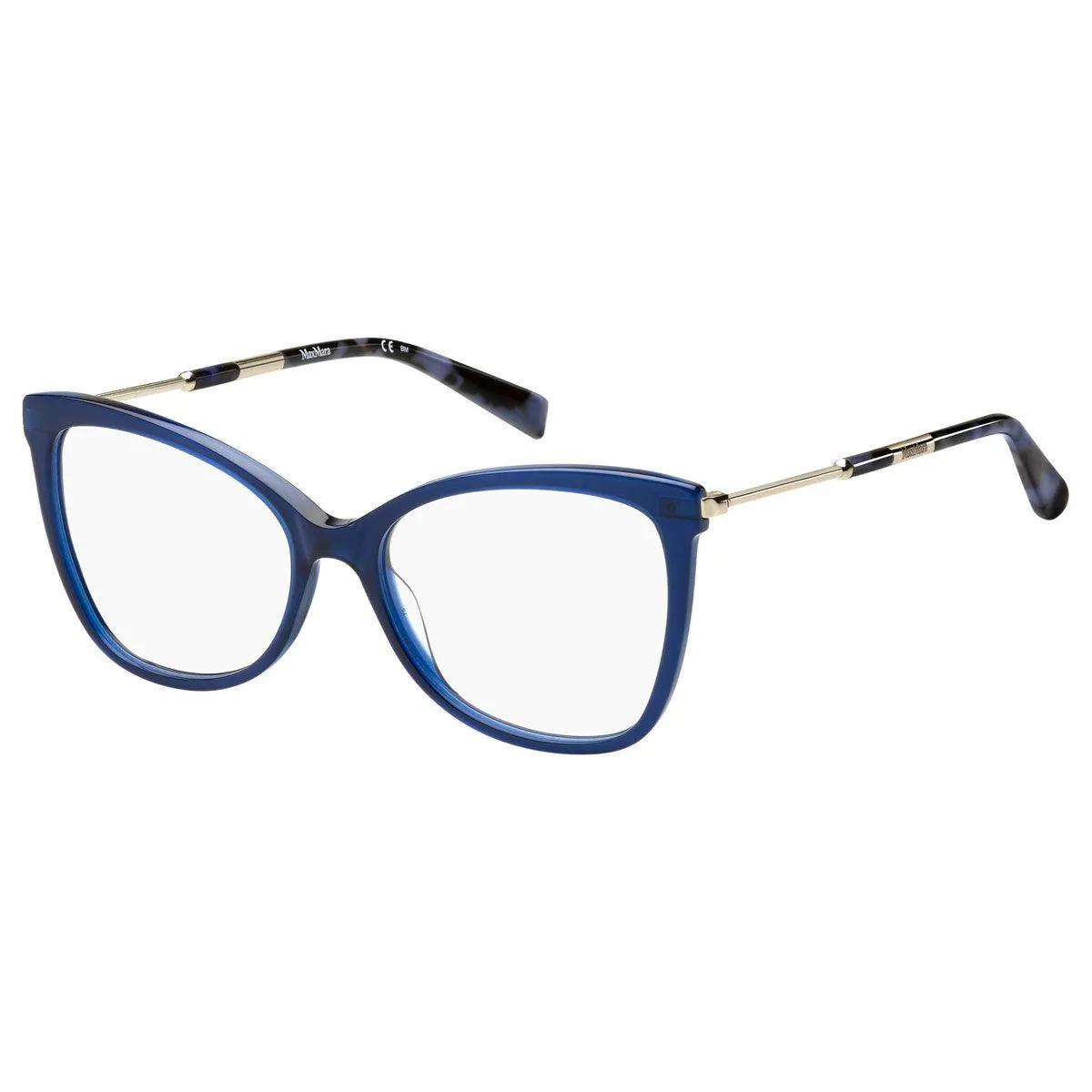 Max Mara Women's Eyeglasses - Blue Acetate Frame | MM1345-0PJP-54-17-145