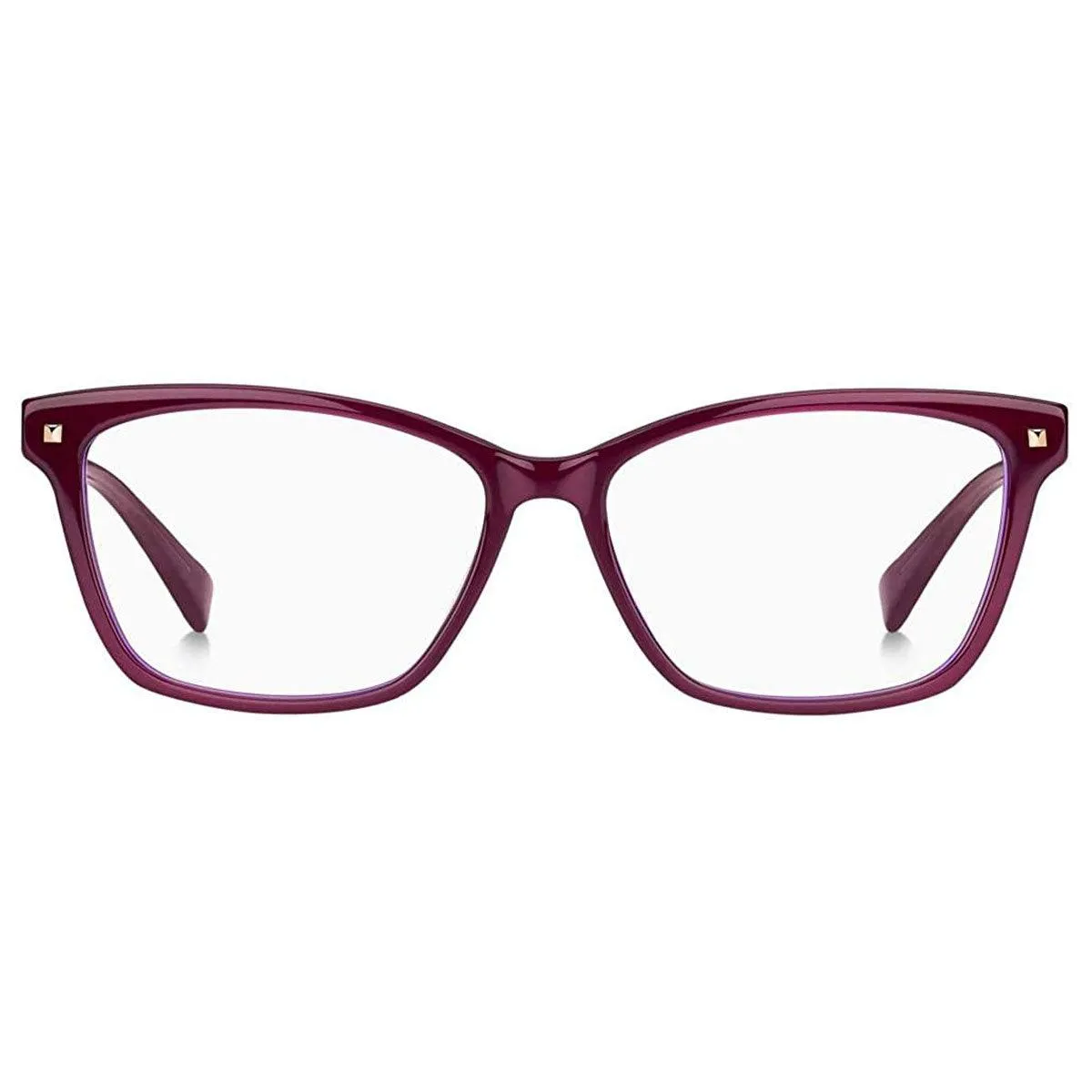 Max Mara Women's Eyeglasses - Fuschia Rectangular Frame | MM1407-0MU1-53-15-145
