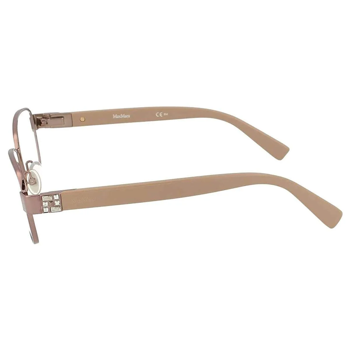 Max Mara Women's Eyeglasses - Pink Metal Frame | MM1320-035J-54-16-145