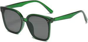 MAXJULI Oversized Sunglasses for Women Men UV Protection 8056