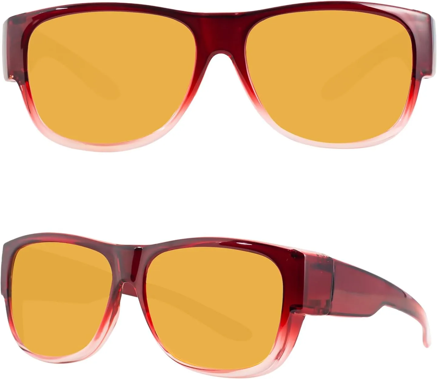 MAXJULI Sunglasses Fit Over Glasses for Men Women Polarized Wraparound Sunglasses 8238
