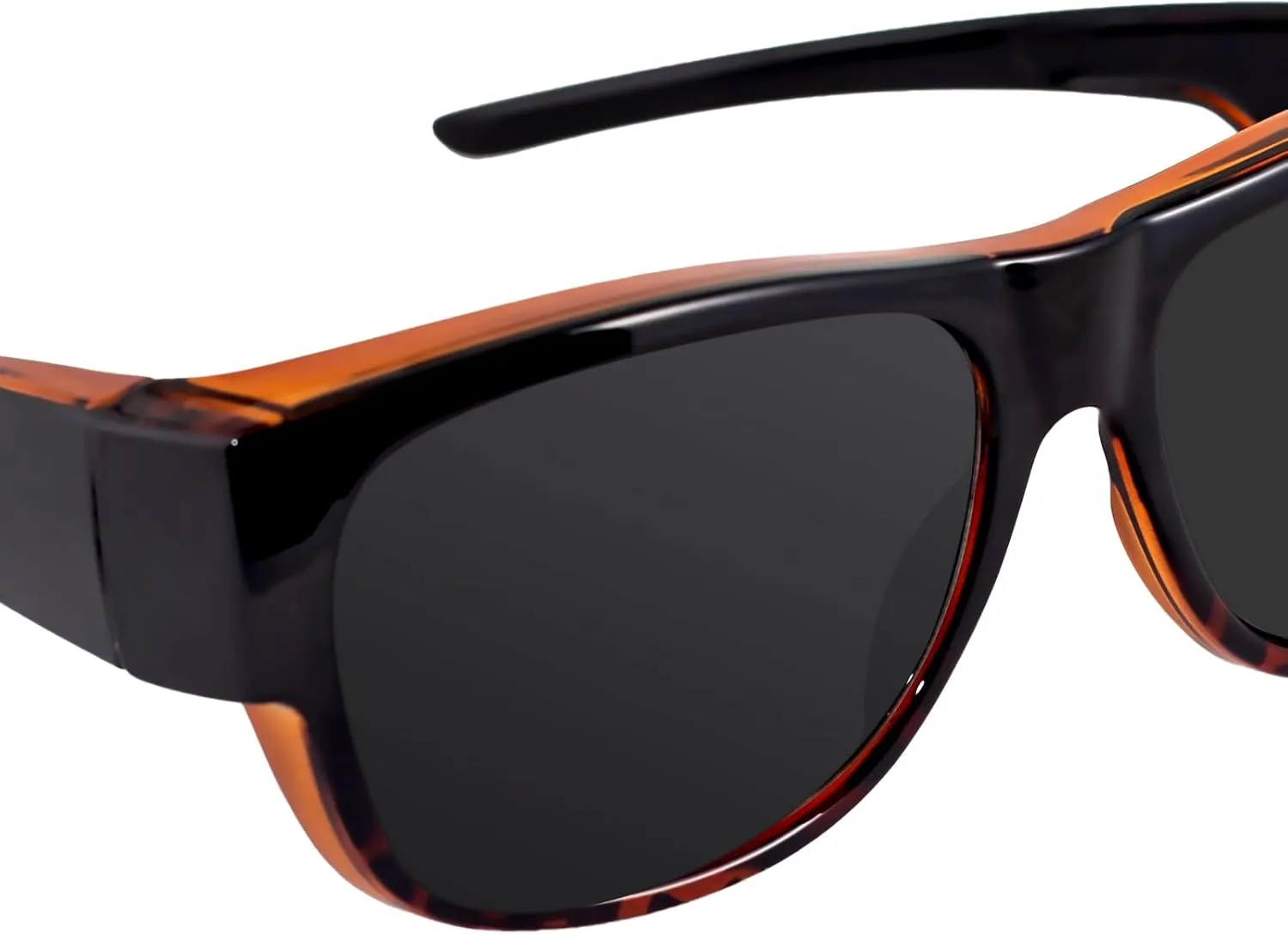 MAXJULI Sunglasses Fit Over Glasses for Men Women Polarized Wraparound Sunglasses 8238