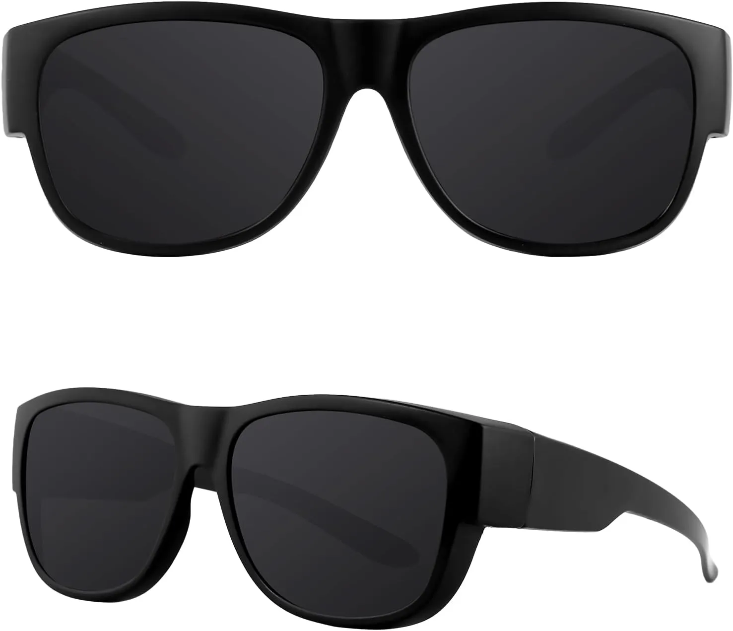MAXJULI Sunglasses Fit Over Glasses for Men Women Polarized Wraparound Sunglasses 8238